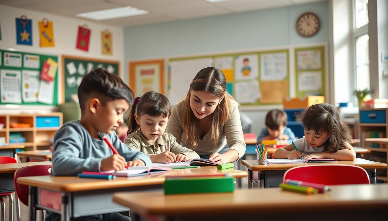 Student developing practical and academic skills